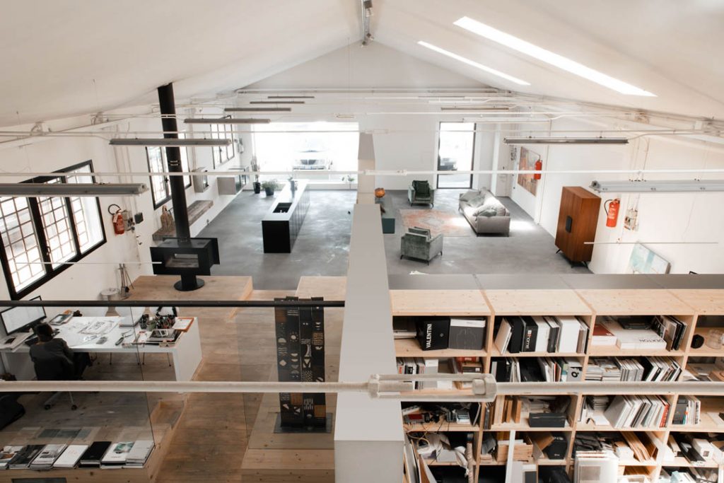 Garage vista dall'alto